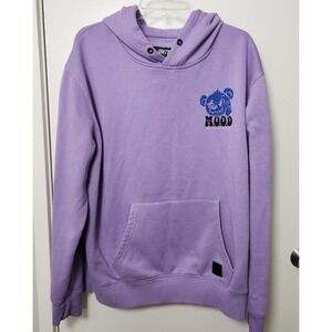 Urbn Idnty Purple Graphic‎ Curren Mood Hoodie Large Kangaroo Pocket Logo Unisex